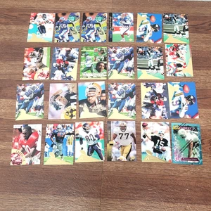 1990s NFL Football Cards Lot of 72 Vintage Assorted Teams Trading Set - Picture 1 of 6