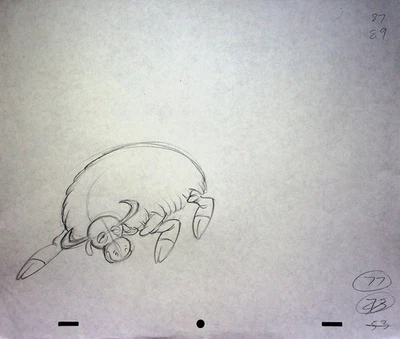 The Ren & Stimpy Show 制作 手绘 加拿大皇家 Kilted Yaksmen — 第 1/2 张图片