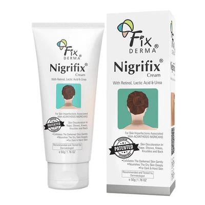 Fixderma Nigrifix Cream 50g | Nigricans Treatment, Dark Neck & Body Parts | USA - Image 1 of 4