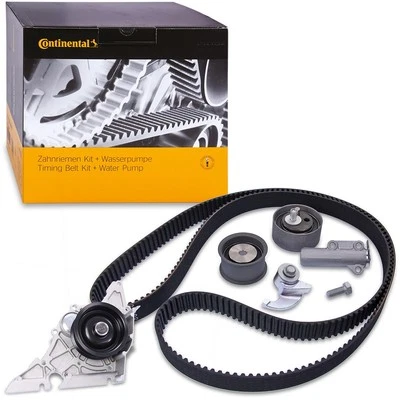 CONTITECH ZAHNRIEMEN-SATZ SET KIT +WASSERPUMPE FÜR AUDI A4 B5 8D B6 B7 BJ 96-05 - Bild 1 von 4