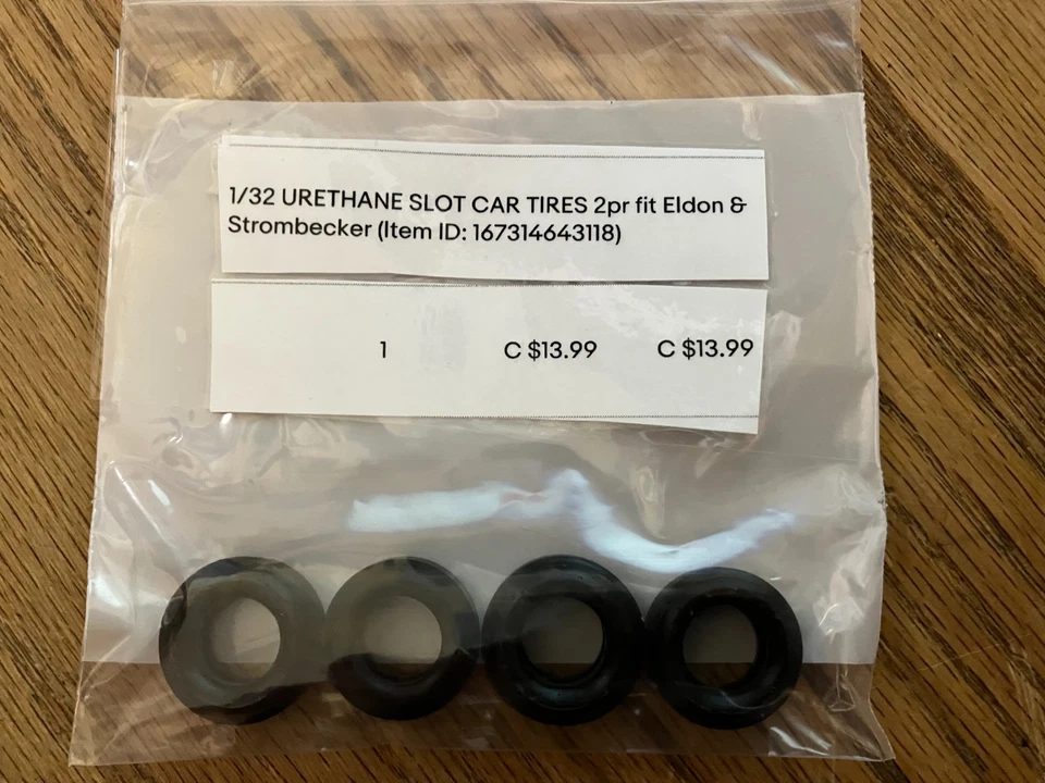 Neumáticos de coche ranura de uretano 1/32 2pr aptos para Eldon... Equipo original. Réplicas - Estrechas  Foto 1 de 1