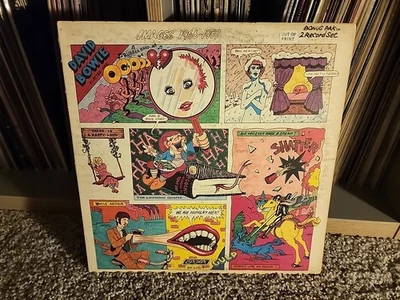 David Bowie Images 1966 1967 Vinyl 1ST BP 628/9 OG 1973 Gatefold LP Psych Rock  - Image 1 of 4