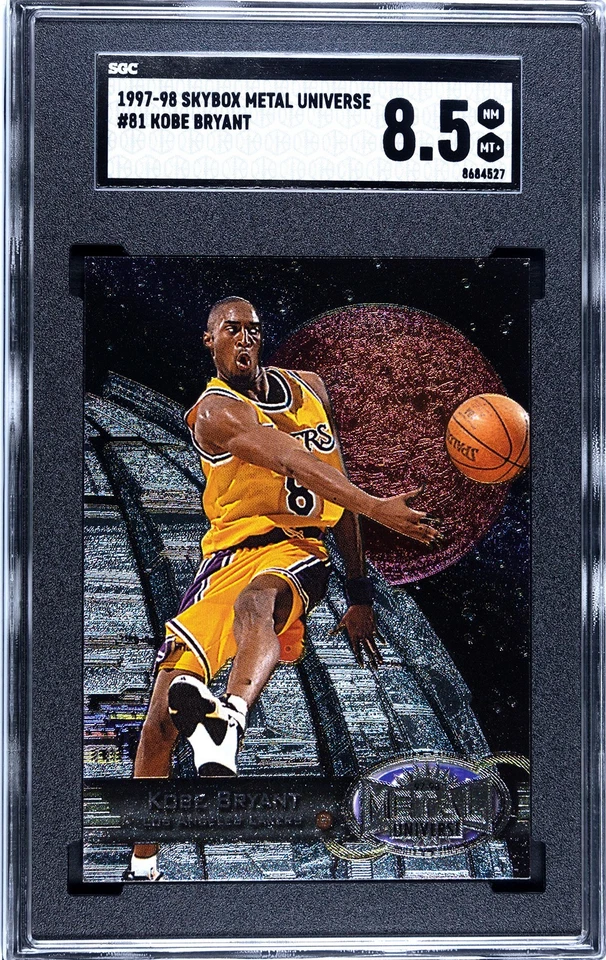 1997-98 Metal Universe - Kobe Bryant #81 SGC 8.5 Case Hit - Image 1 of 2