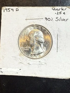 1954 d washington quarter - Picture 1 of 2