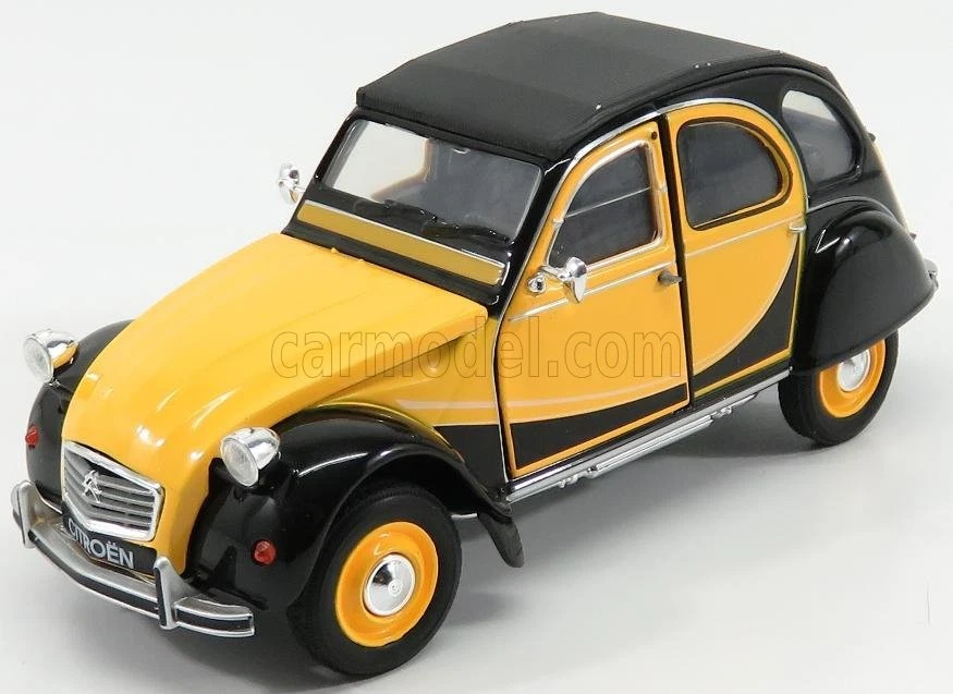 1/24 WELLY - CITROEN - 2CV CHARLESTON 1982 WE24009YBK - Immagine 1 di 1