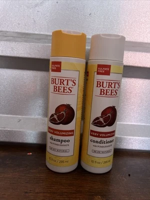 Champú y acondicionador de granada muy voluminizador Burt’s Bees 10 oz cada uno Foto 1 de 3