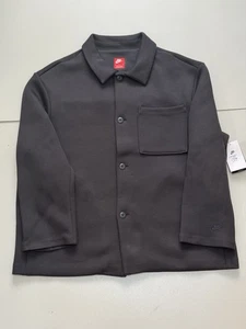 Nike Streetwear Tech Fleece Shacket - Anthracite Grey - Large (L) FZ7566-060 - Picture 1 of 7
