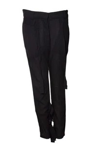Ann Demeulemeester Schwarze Wollhose Weiblich Schwarz 42 - Bild 1 von 5
