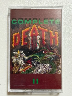 Complete Death II Cassette Tape Original 1987 Metal Blade Records Thrash Various - Image 1 of 4