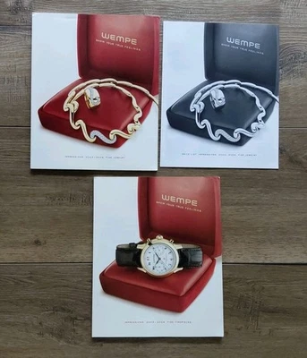 Wempe Impressions Fine Jewelry Timepieces Watches 2003 - 2004 Catalog Lot 2 MAG5 Foto 1 de 4