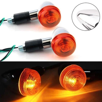 Motorcycle Bullet Turn Signals Blinker Lights For Honda Shadow Aero 750 VT750C - Изображение 1 из 4