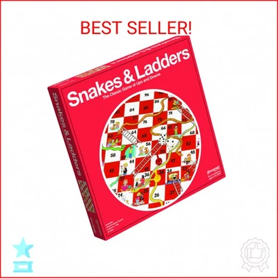 Pressman Snakes & Ladders Game, 2-4 Players, Ages 4 & Up, 5" - Image 1 of 2
