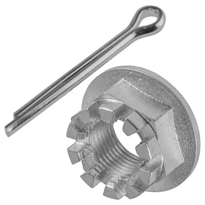 Tuerca de eje delantero con pasador para Honda Rancher 350 TRX350TE ES / TRX350TM 2000-2006 Foto 1 de 4