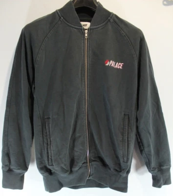 Blazer uomo Palace felpa bomber zip nero taglia media 100% autentico - Immagine 1 di 4