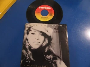 80's 45 RPM Record MARIAH CAREY / Always Be My Baby / Company Sleeve - Foto 1 di 1
