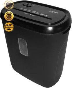Electric Paper Shredder 10 A4 Sheets Credit Card Shredder 21L Cross-Cut Safety - Picture 1 of 12