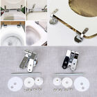 Toilet Seat Lid Hinge with Screws Bolts Nuts Replacement Set
