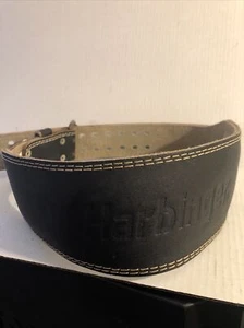 Leather Weight Lifting Belt Large 32”/42” Waist Great Belt - Picture 1 of 9