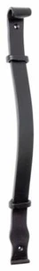 Abrigo de polvo negro arqueado barra plana mango de tracción, puerta delantera/entrada, 510 mm TH 1925 - Imagen 1 de 1