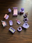 Vintage 20+ pc. miniature doll house pieces mixed Little Tyke, Fp, other