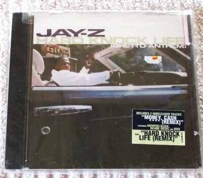 Jay-Z – Hard Knock Life (Ghetto Anthem) CD Roc-A-Fella Records  NEW SEALED - Image 1 of 3