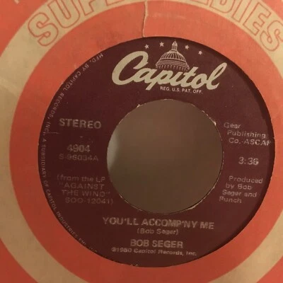 BOB  SEGER    LP   THE DISTANCE   ( PROMO ) - Image 1 of 4