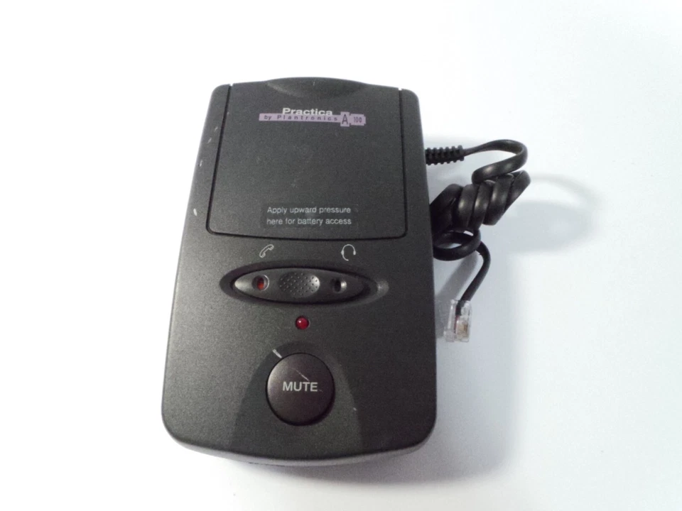 PRACTICA BY PLANTRONICS A100-2 A 100 Phone Headset Controller BASE ONLY - Image 1 of 3