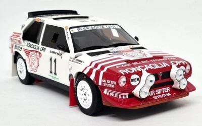 Coche modelo Otto 1/18 - Lancia Delta S4 Gr.B Olympus Rally 1986 resina escala Foto 1 de 4