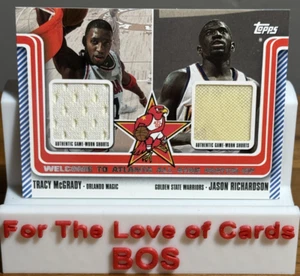 2003-04 Topps NBA All Star Matchup TRACY MCGRADY | JASON RICHARDSON - (MEM)#WA-4 - Picture 1 of 7