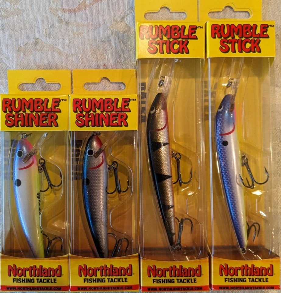 4 - ¡Cebo Northland Tackle RUMBLE para una gran experiencia de pesca de Walleye! Foto 1 de 1