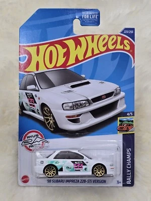 Hot Wheels TH 98 Subaru Impreza 22B -STI Version 223/250 BN - Image 1 of 4