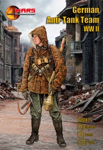 Marsfiguren 32041 1:32 Deutsches Panzerabwehrteam II. WW 15 Figuren Kunststoff Modellbausatz - Bild 1 von 1