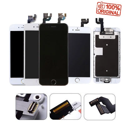 For iPhone 5 6 7 6S 8 Plus LCD Display Digitizer Screen Replacement +Home Button - Image 1 of 2