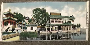 Große chinesische gewebte Bildszene Textil Wandteppich - Bild 1 von 3
