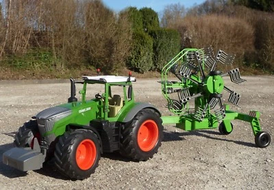 RC Traktor FENDT 1050 + SCHWADER-Anhänger in XL Länge 70cm "Ferngesteuert" 412-1 - Bild 1 von 4