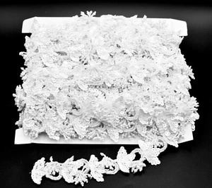 Sequin & Pearls Trim,White, 2 yds. x 2"w, Hobby Lobby - Picture 1 of 2