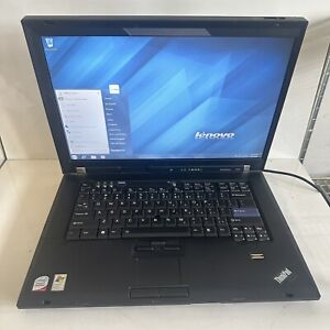 Lenovo ThinkPad R61 15.4" Core 2 Duo 1GB RAM 160GB HDD Windows 7 Laptop Notebook
