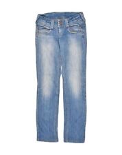Pepe Jeans gerade Damenjeans W27 L31 blau Baumwolle AF11