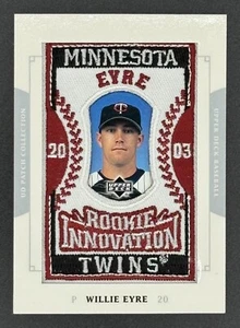 2003 Upper Deck Patch Collection - Rookie Innovation #160 Willie Eyre (RC) - Picture 1 of 2