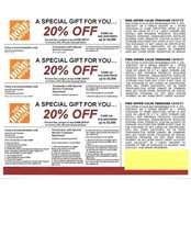 Home Depot 20% Off Coupon | eBay