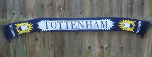 TOTTENHAM HOTSPUR SPURS FOOTBALL SCARF - GOOD QUALITY NEW OLD STOCK - Picture 1 of 3