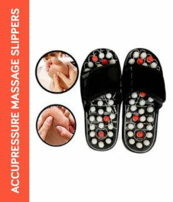 ACS Atoms Acupressure Yoga Slipper (Paduka) Health Therapy For Foot Care - Image 1 of 4