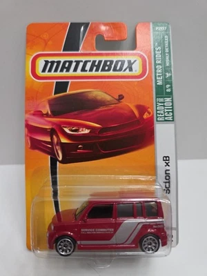 Matchbox Metro Rides 8/9 (2008) Red Scion xB Toy Car #32  - Image 1 of 4