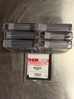 Cantidad 7 NUEVO Thorlabs NE501B - Filtro ND absorbente Ø1/2" sin montar, OD: 0,1 Foto 1 de 2