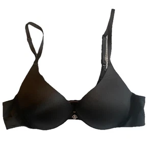 Victoria's Secret Women's Wear Everywhere Push-Up Bra 34A Black Padded UW - Picture 1 of 9