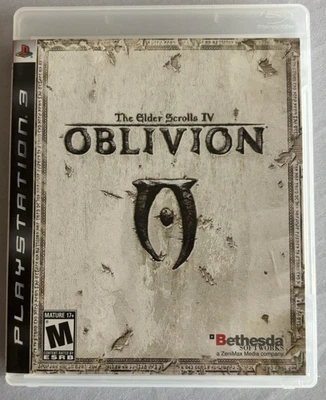 The Elder Scrolls IV 4 Oblivion (PlayStation 3, 2007) con estuche - probado y funcionando Foto 1 de 4