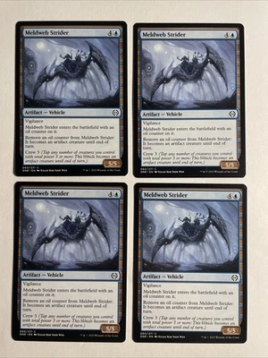 4x Mtg Phyrexia All Will Be One Meldweb Strider NM/M Magic The Gathering - Bild 1 von 2