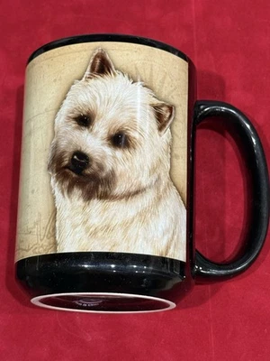 Taza de café Cairn Terrier con imagen y rasgos característicos NEGRO MARRÓN Foto 1 de 4