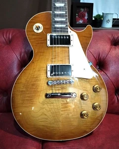 Gibson Les Paul Standard 50s Figured Top Dirty Lemon Burst Exclusive Model 2024 - Picture 1 of 11