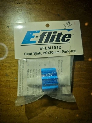 E-flite Heat Sink 20x20mm Park 400 Inrunner EFLM1912 Motor Accessories/Gearboxes - Image 1 of 3